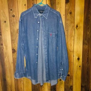 Ralph Lauren Cotton Denim Blair Shirt